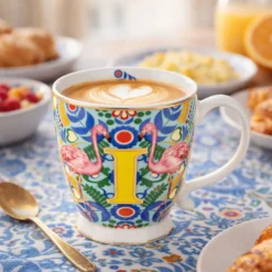 Tazza mug lettera I 450 ml Royal Garden