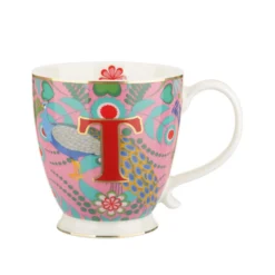 Tazza mug lettera T 450 ml Royal Garden