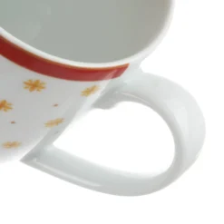 Tazza mug natalizia Babbo Natale 440 ml porcellana