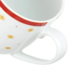 Tazza mug Pupazzo di neve in porcellana, 300 ml