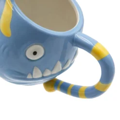 Tazza natalizia pesce pagliaccio azzurro 600 ml ceramica