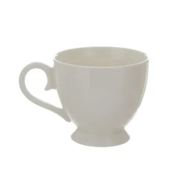 Tazza porcellana bianca Buongiorno Mondo 500 ml Loving