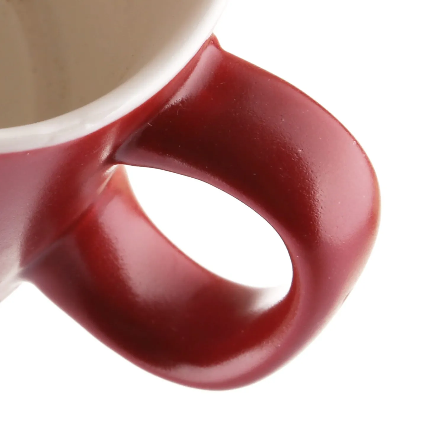 Tazzina caffè 90 ml scritta rossa