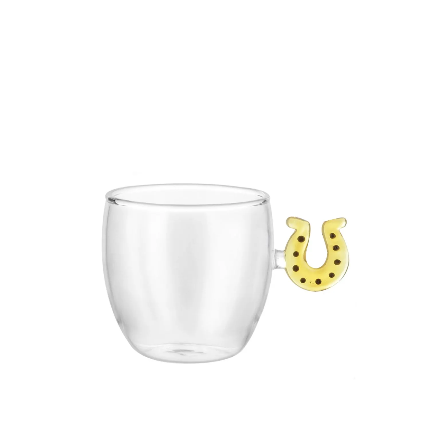 Tazzina in vetro borosilicato 120 ml ferro di cavallo