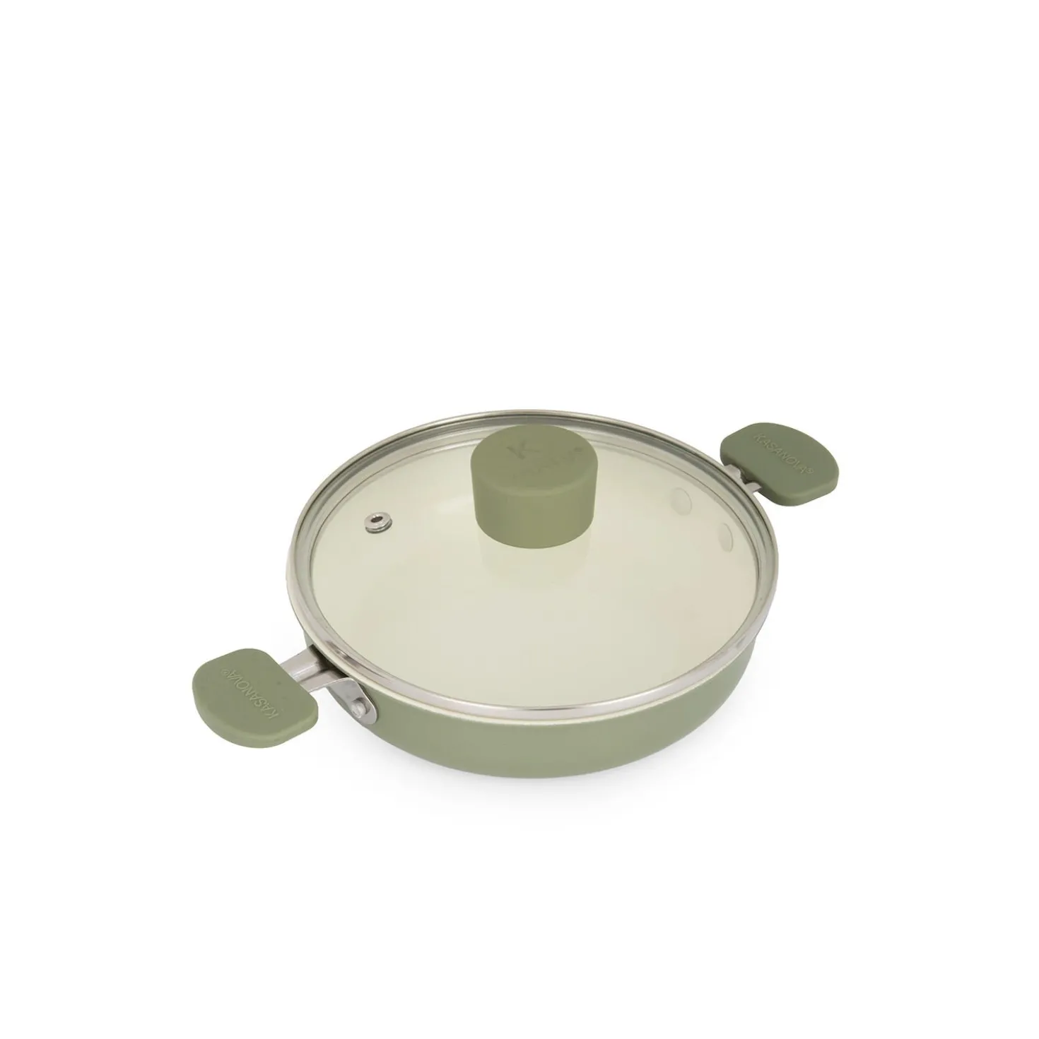Tegame 16 cm Mini Fantasy con coperchio verde