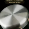 Tegame 28 cm triplo strato Tri Ply - Gold con coperchio