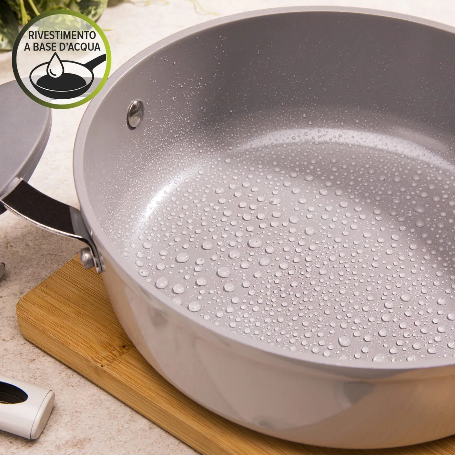 Tegame induzione 24 cm con coperchio Fatto in casa da Benedetta