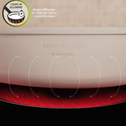 Tegame induzione 24 cm con coperchio Fatto in casa da Benedetta