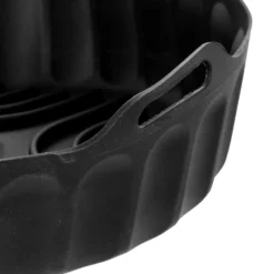 Teglia 18x18 cm silicone per friggitrice ad aria nera