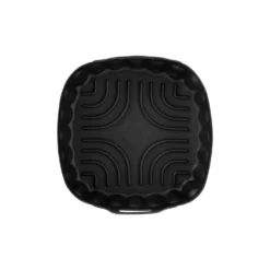 Teglia 18x18 cm silicone per friggitrice ad aria nera