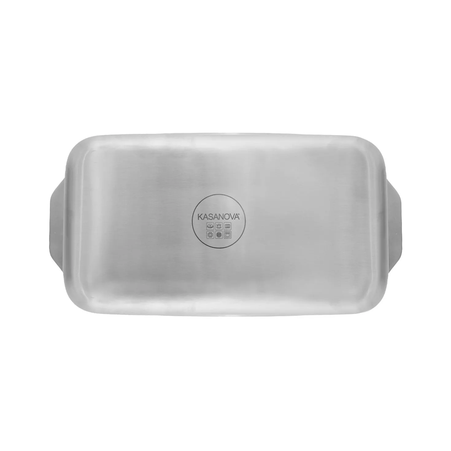 Teglia 30x16x6 cm per forno e piano cottura Tri - Ply
