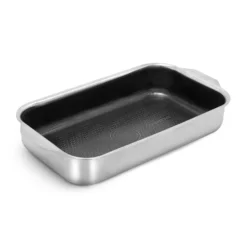 Teglia 30x16x6 cm per forno e piano cottura Tri - Ply