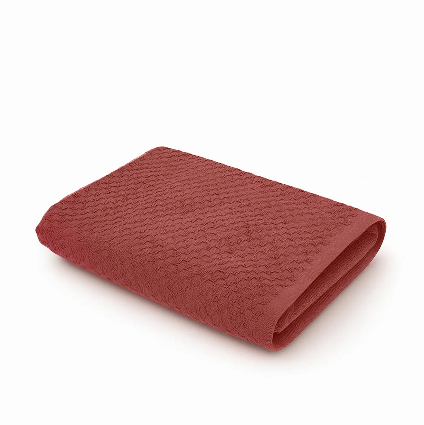 Telo doccia 70x140 cm corallo Check