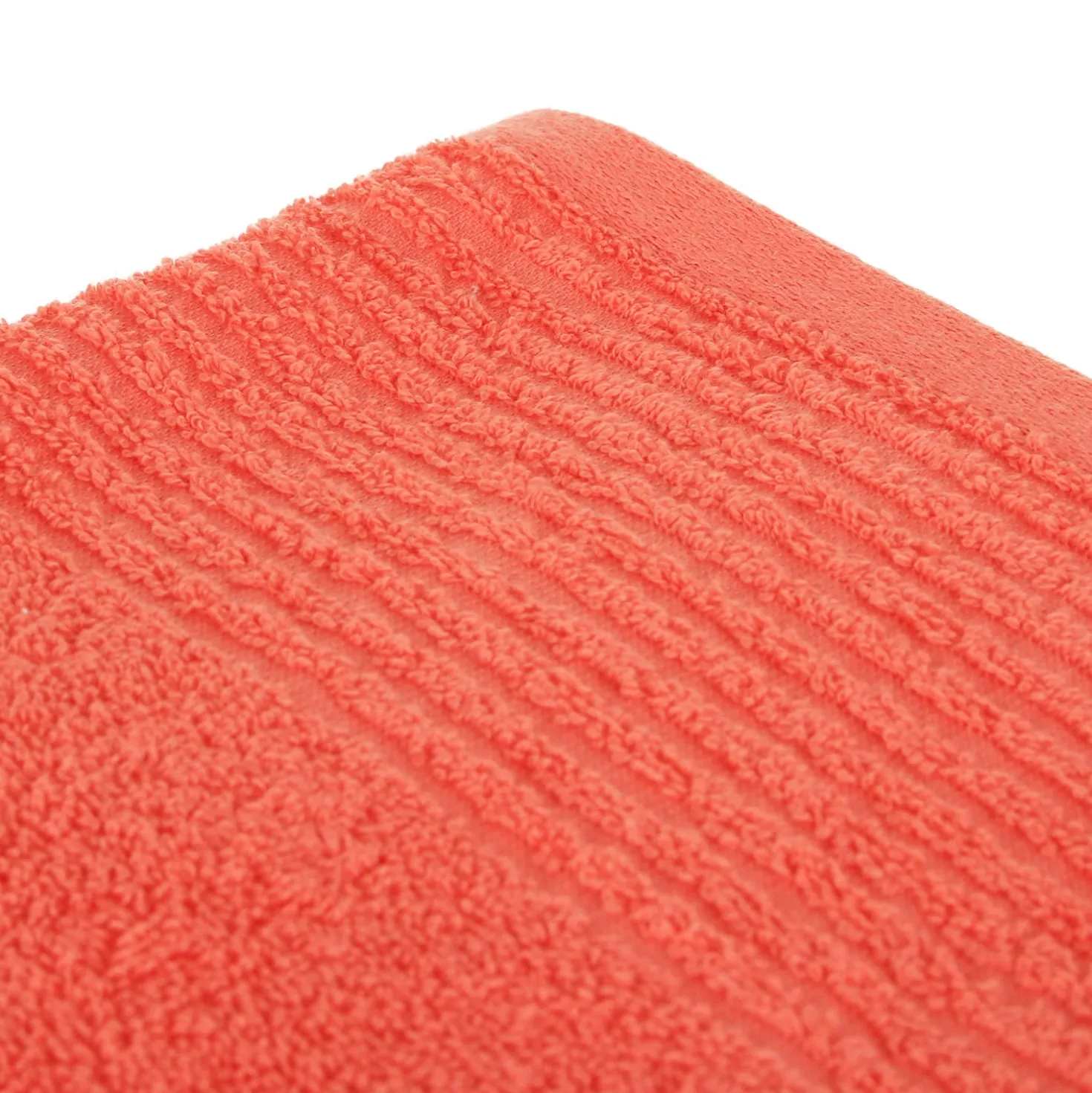 Telo doccia 70x140 cm in cotone corallo Essential