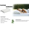 Topper matrimoniale Canapa Datex