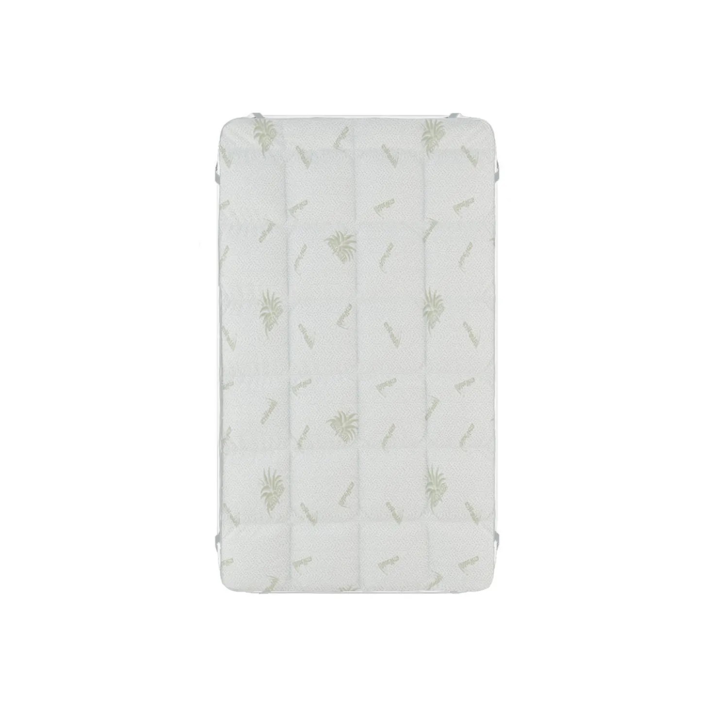 Topper 1 piazza e mezza trattamento Aloe 140x195 cm Wellness Datex