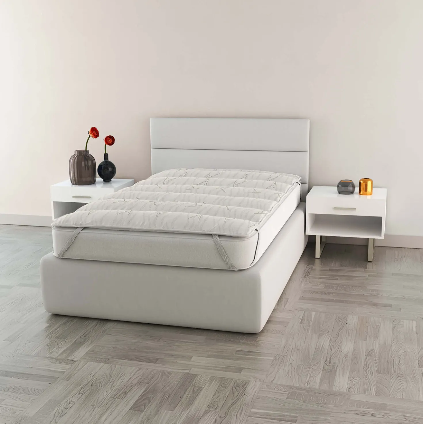 Topper singolo lino Datex