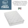 Topper singolo massaggiante No Stress