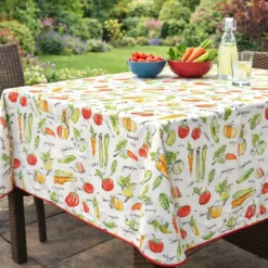 Tovaglia antimacchia 140x230 cm orto