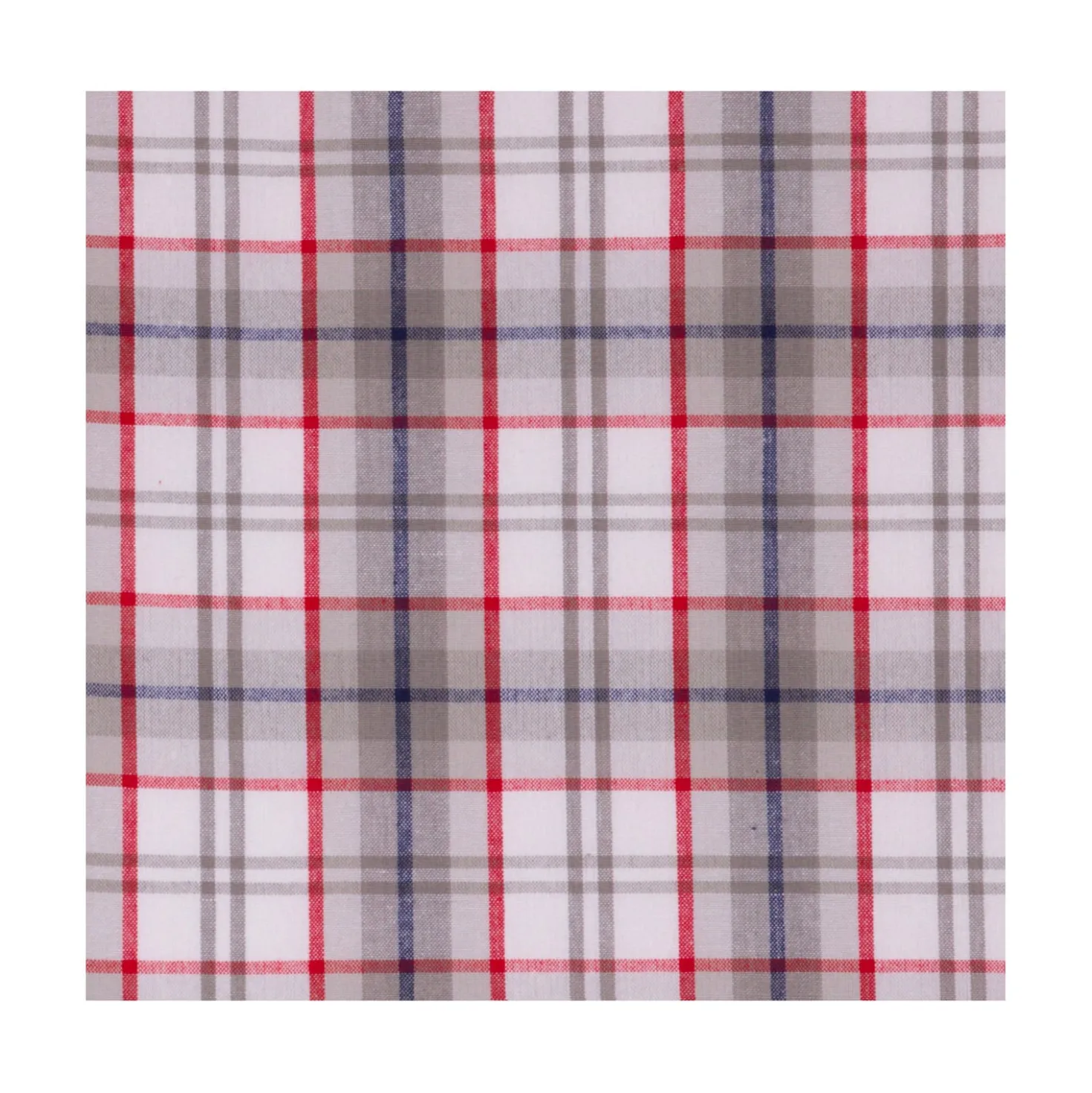 Tovaglia in cotone Tartan grigia