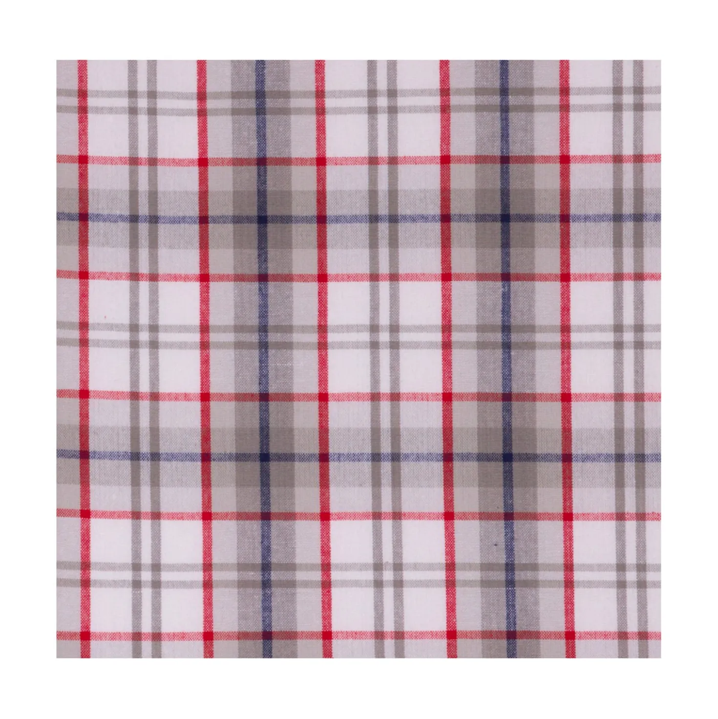 Tovaglia in cotone Tartan grigia