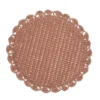 Tovaglietta decorativa 38 cm carta rosa