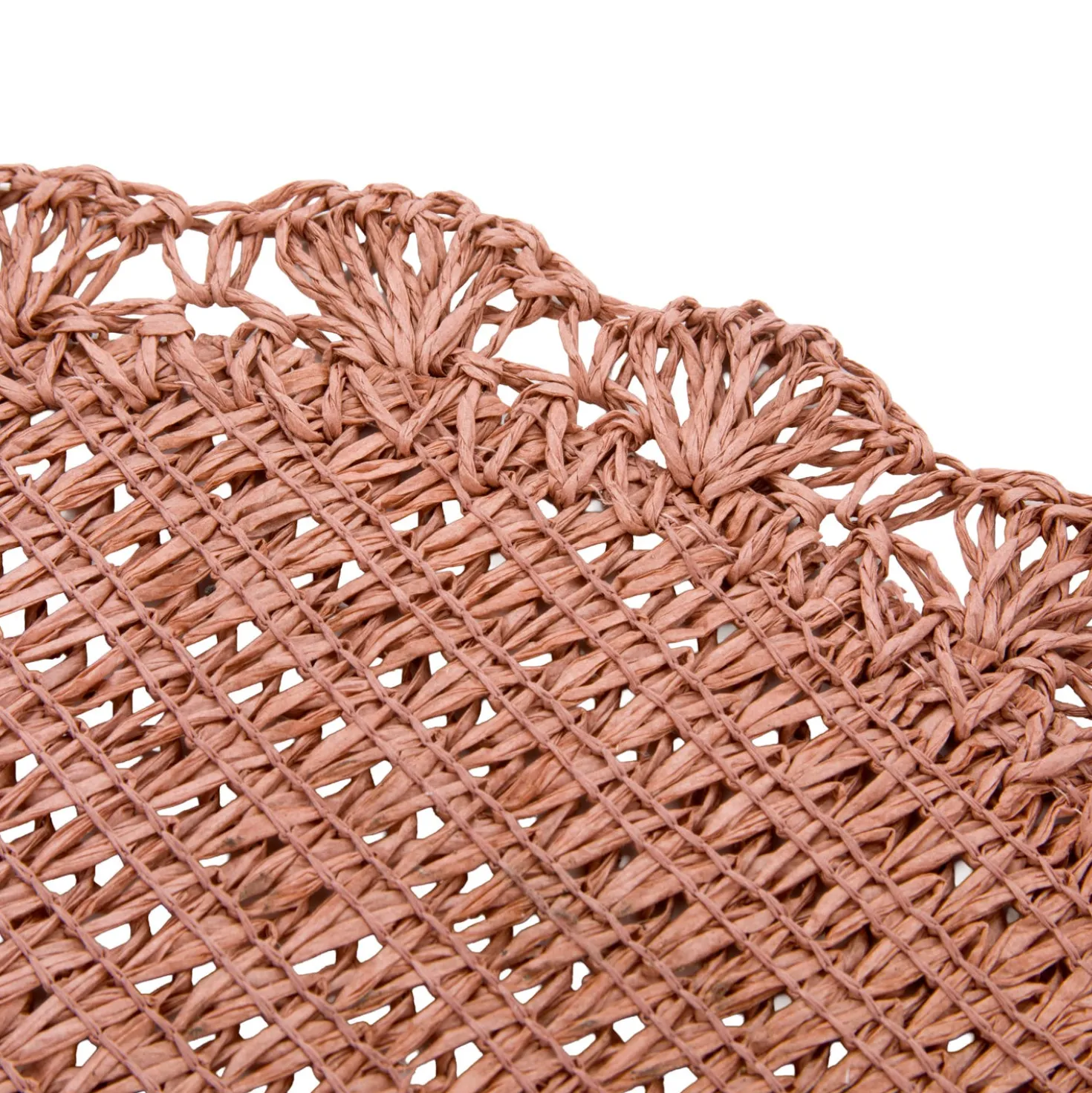 Tovaglietta decorativa 38 cm carta rosa