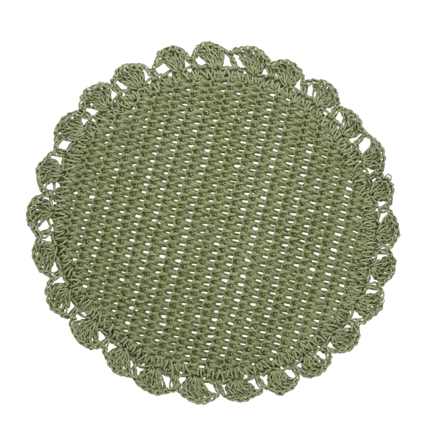 Tovaglietta decorativa 38 cm carta verde