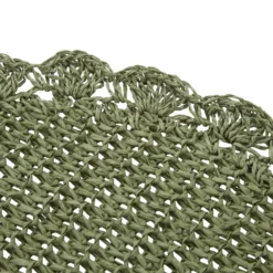 Tovaglietta decorativa 38 cm carta verde