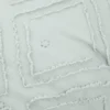 Trapuntino matrimoniale microfibra geometrico grigio