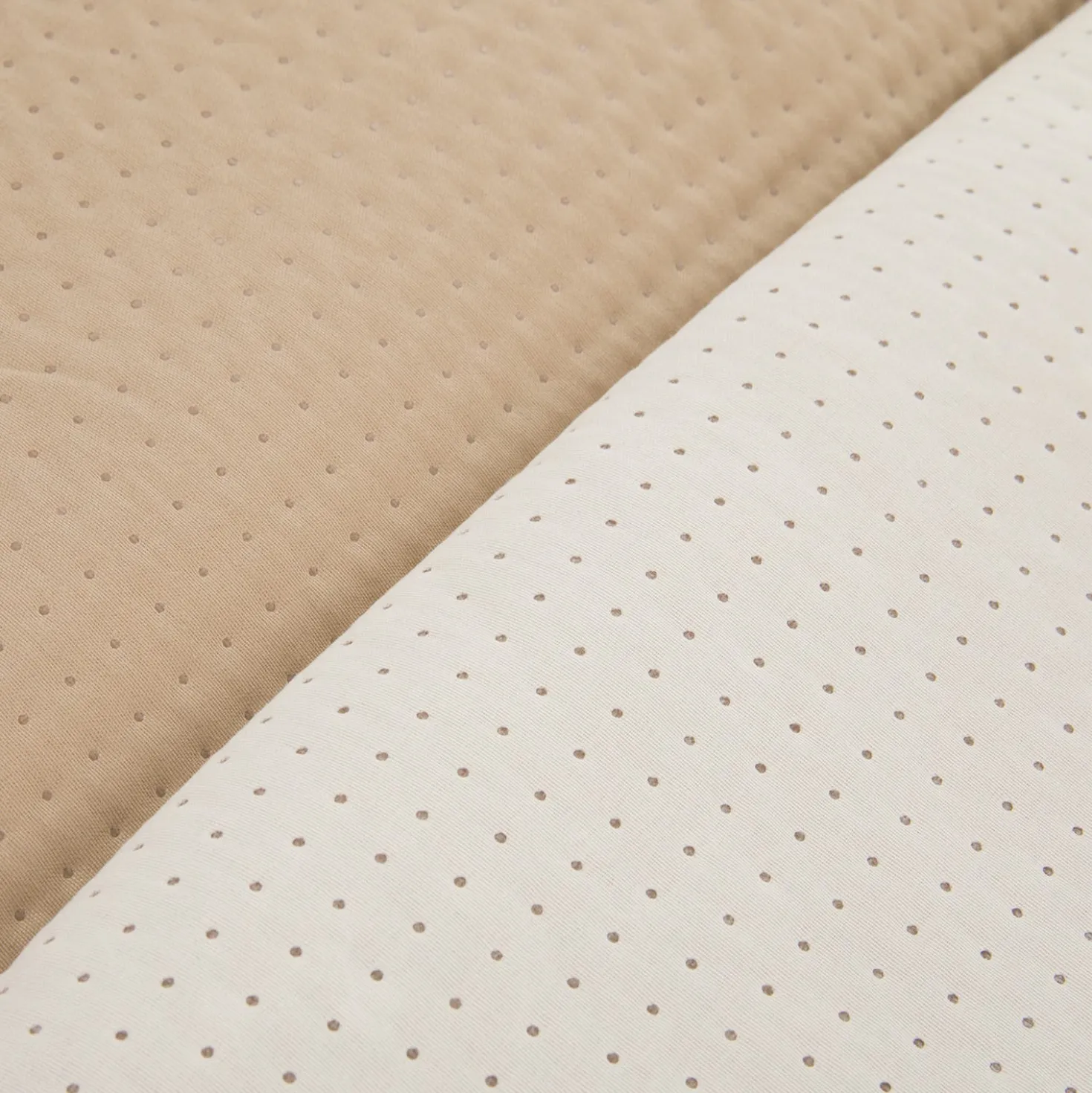 Trapuntino singolo double face beige