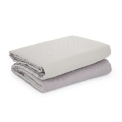 Trapuntino singolo double face grigio