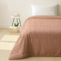 Trapuntino singolo in microfibra effetto seta beige