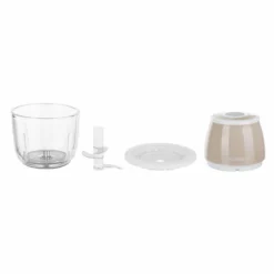 Tritatutto elettrico senza fili 300 ml 30 W tortora