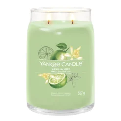 Vanilla Lime, candela in giara grande Yankee Candle