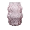 Vaso arredo vetro 24 cm rosa
