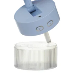 Ventilatore portatile con nebulizzatore azzurro