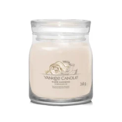 Warm Cashmere, candela in giara media Yankee Candle