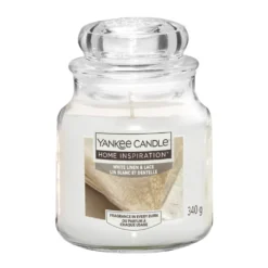 White Linen Lace, candela in giara media Yankee Candle