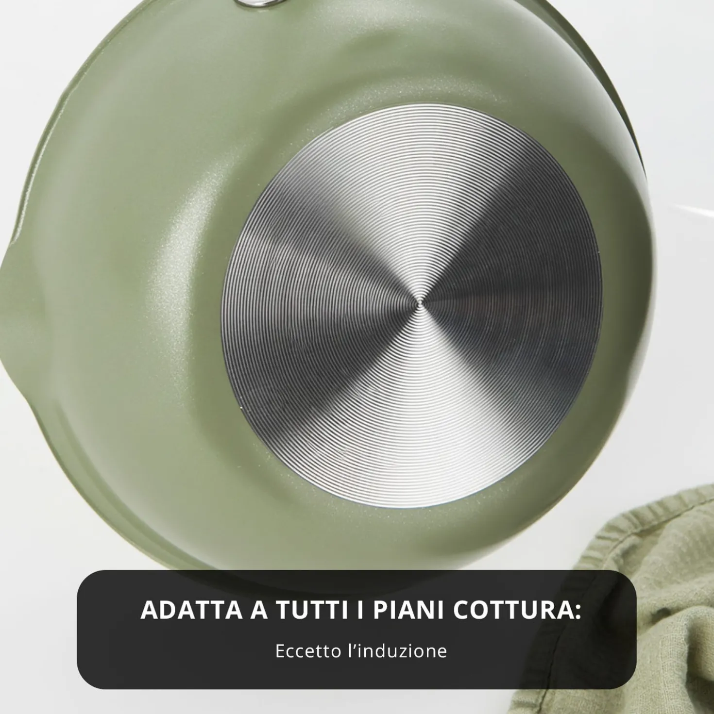 Wok 12 cm Mini Fantasy verde