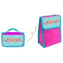 Zainetto bambina porta merenda nome Alessandra