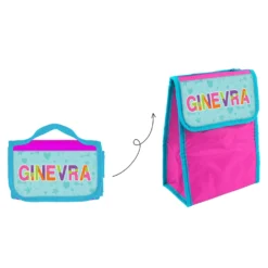 Zainetto bambina porta merenda nome Ginevra