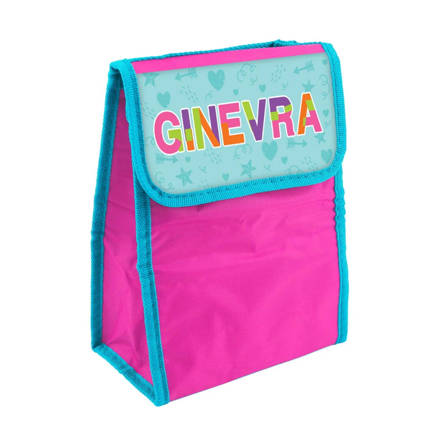 Zainetto bambina porta merenda nome Ginevra