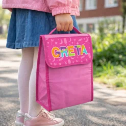 Zainetto bambina porta merenda nome Greta