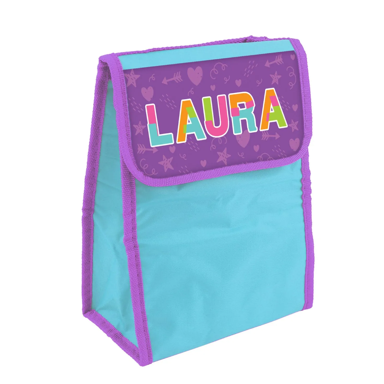 Zainetto bambina porta merenda nome Laura
