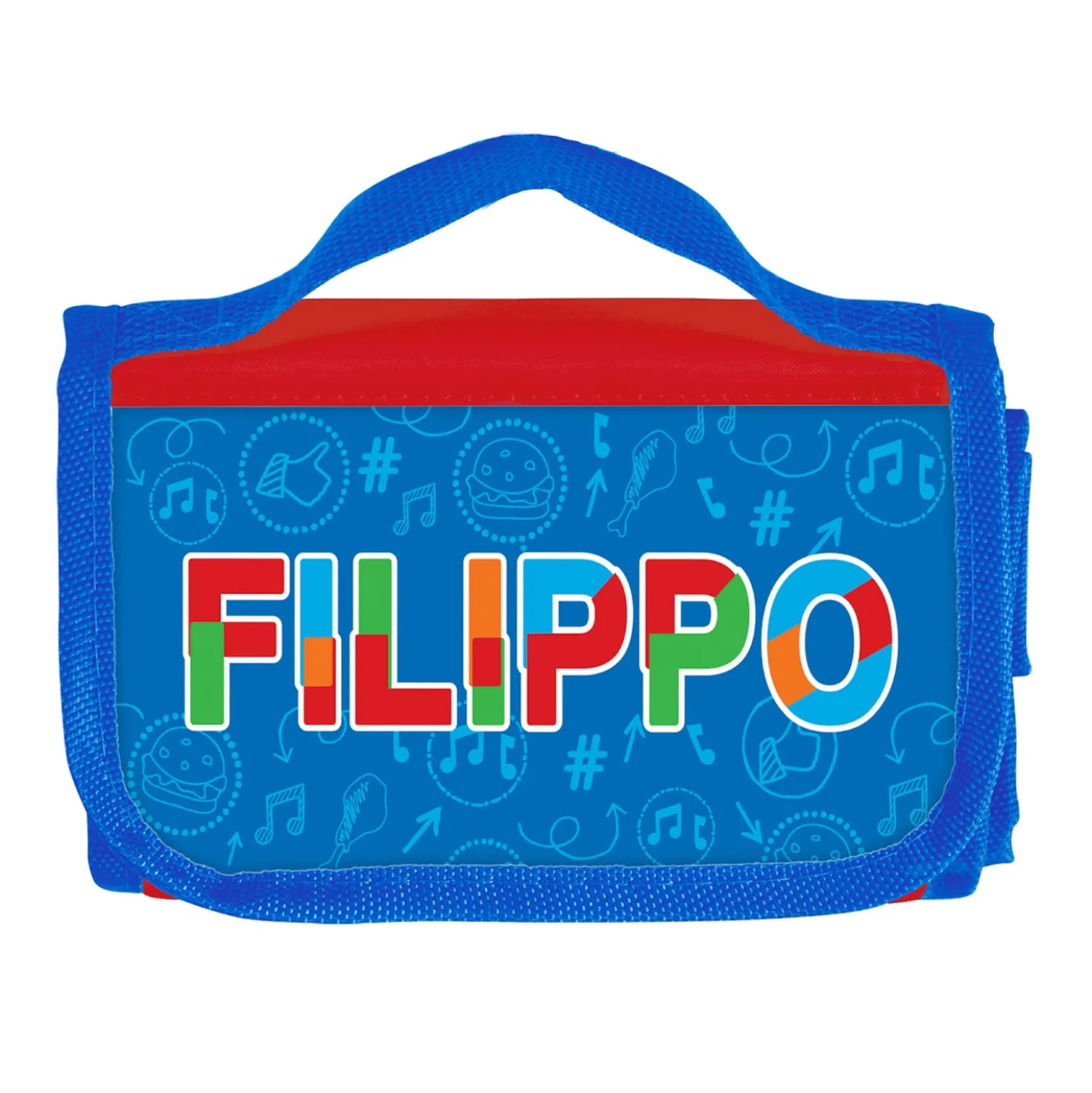 Zainetto bambino porta merenda nome Filippo