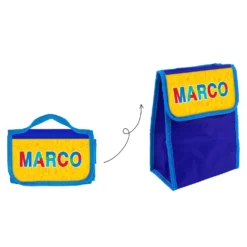 Zainetto bambino porta merenda nome Marco