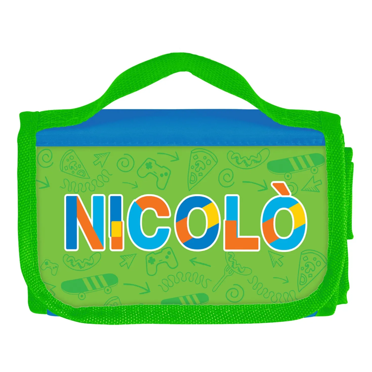 Zainetto bambino porta merenda nome Nicolò