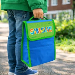 Zainetto bambino porta merenda nome Simone
